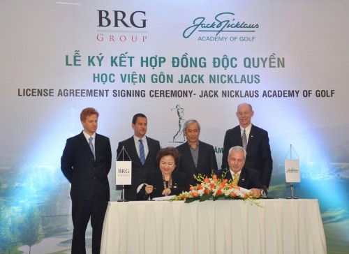 Tập đoàn BRG mở Học viện gôn chuyên nghiệp tại Việt Nam