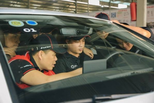 Audi Việt Nam tập huấn cho 600 lái xe phục vụ sự kiện APEC 2017