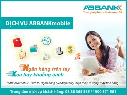 ABBank Mobile miễn phí giao dịch