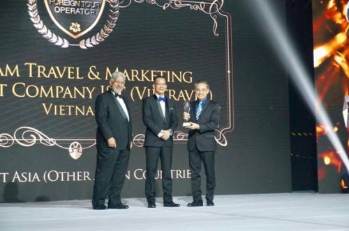Vietravel nhận danh hiệu “Công ty lữ hành quốc tế tốt nhất”