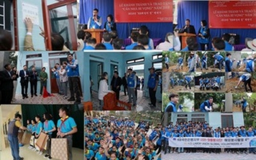 Công đoàn Ngân hàng Kookmin trao tặng 20 “Căn nhà hi vọng” cho hộ nghèo tại Phú Thọ