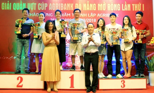 Giải quần vợt Cúp Agribank Đà Nẵng mở rộng thu hút 150 VĐV tham gia