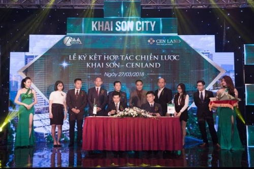 Khai Sơn và CENLAND hợp tác phát triển dự án Khai Sơn City