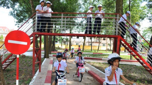 TP.HCM: Xây dựng công viên an toàn giao thông cho trẻ em