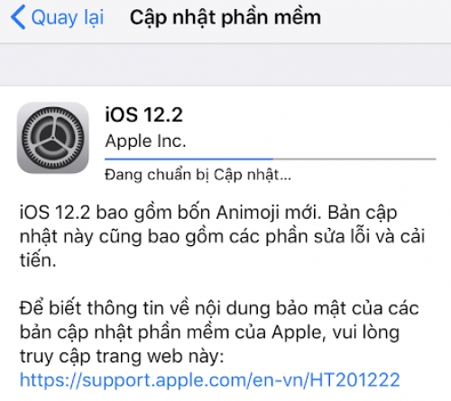 Apple tung bản cập nhật iOS 12.2 bổ sung thêm 40 tính năng mới cho iPhone, iPad