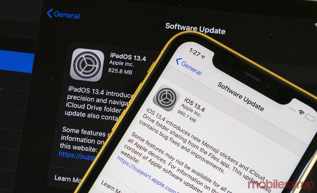 Apple phát hành iOS 13.4 và iPadOS 13.4