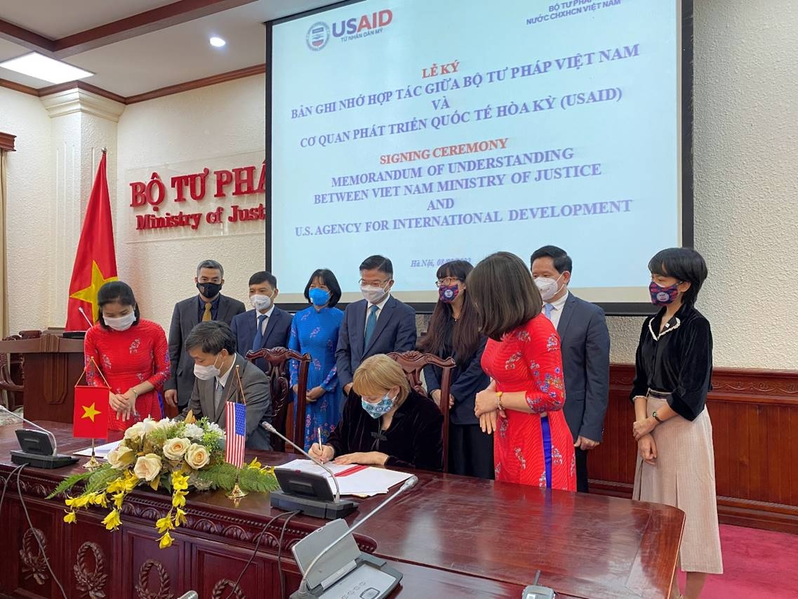 USAID và Bộ Tư pháp ký hợp tác thúc đẩy cơ chế giải quyết tranh chấp ngoài tòa án