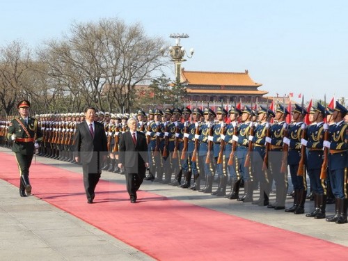 Trung Quốc coi trọng cao độ chuyến thăm của Tổng Bí thư