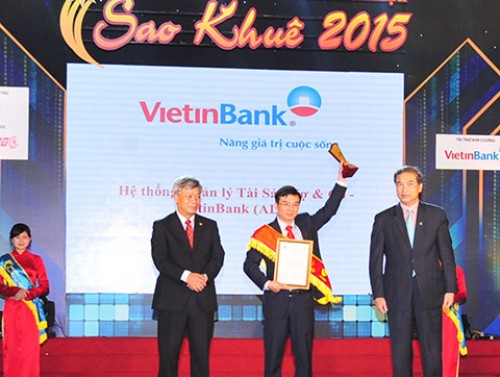 3 sản phẩm CNTT VietinBank nhận danh hiệu Sao Khuê 2015