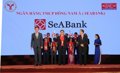 SeABank nhận giải Thương hiệu mạnh Việt Nam
