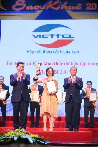 Viettel có 10 sản phẩm và dịch vụ CNTT đoạt danh hiệu Sao Khuê 2017