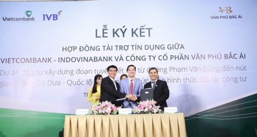 Vietcombank tài trợ 1.156 tỷ đồng xây dựng dự án giao thông tại TP.HCM