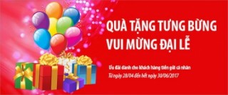 Quà tặng tưng bưng – Vui mừng đại Lễ cùng Viet Capital Bank
