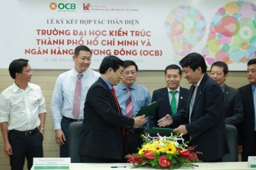 OCB ký kết toàn diện với Trường Đại học Kiến trúc TP.HCM