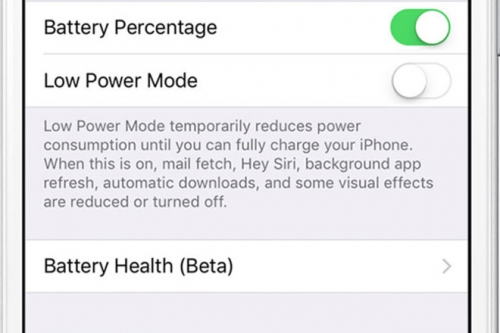 Cách xử lý hao pin sau khi nâng cấp iOS 11.3