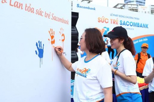 Sacombank mở nhiều hoạt động chăm sóc nhân sự