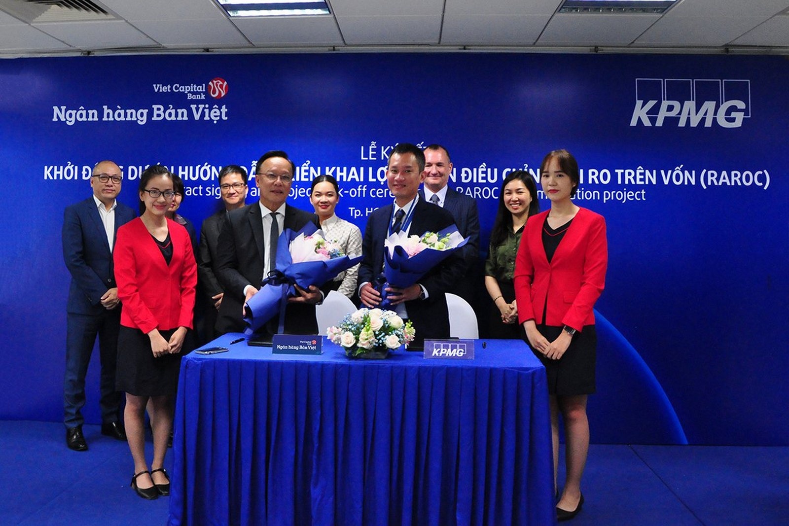 Ngân hàng Bản Việt hợp tác cùng KPMG triển khai dự án “Lợi nhuận điều chính rủi ro trên vốn”