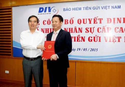Trao Quyết định bổ nhiệm Chủ tịch HĐQT DIV cho ông Nguyễn Quang Huy