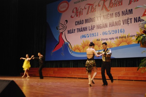 Ngành Ngân hàng Bắc Giang: Hội thi khiêu vũ nghệ thuật