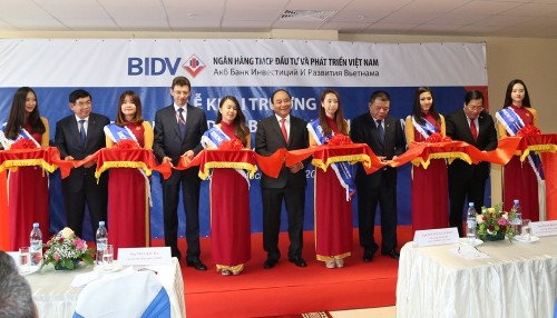 BIDV khai trương Văn phòng đại diện tại Liên bang Nga