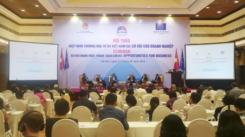 Hiệp định EVFTA tạo cú hích thương mại và đầu tư giữa Việt Nam và EU