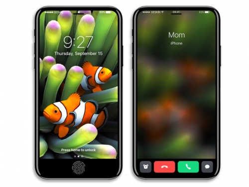 Giao diện iPhone 8 sẽ như nào nếu có màn hình vô cực