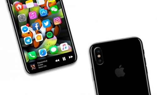 Giao diện iPhone 8 sẽ như nào nếu có màn hình vô cực