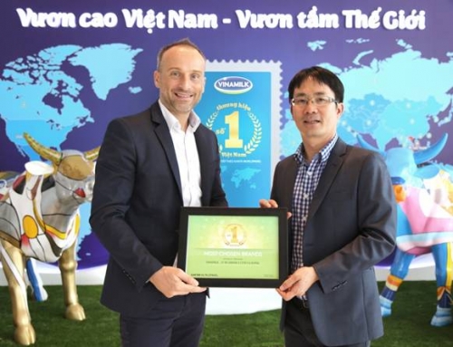 Vinamilk nằm trong top 3 thương hiệu được lựa chọn nhiều nhất ở Việt Nam