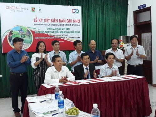 Central Group Việt Nam giúp nông dân tiêu thụ sản phẩm