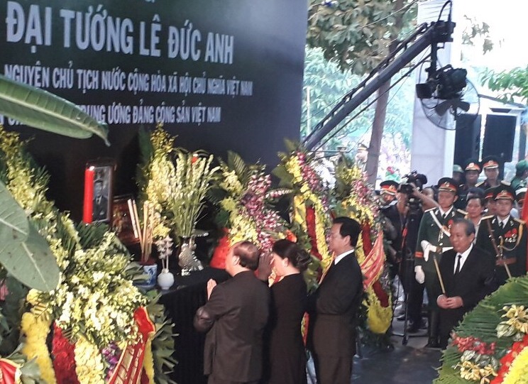 Cử hành trọng thể Lễ Quốc tang nguyên Chủ tịch nước, Đại tướng Lê Đức Anh
