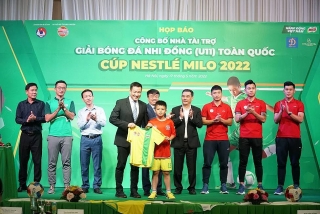 Nestlé Việt Nam đồng hành cùng Giải Bóng đá nhi đồng U11 toàn quốc