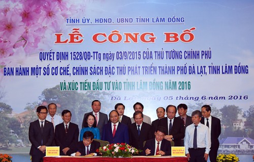 Công bố cơ chế đặc thù cho Đà Lạt