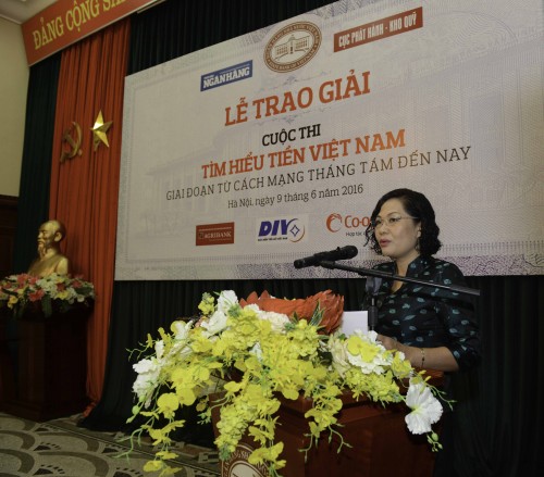 Trao giải Cuộc thi “Tìm hiểu về tiền Việt Nam”