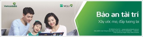 Vietcombank phối hợp với VCLI ra mắt sản phẩm mới Bảo an tài trí