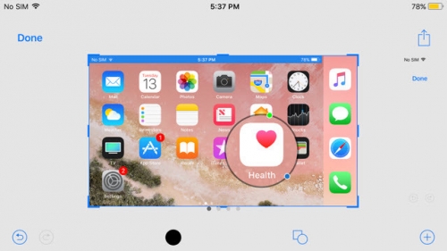 iOS 11 thổi luồng gió mới cho tính năng chụp ảnh màn hình