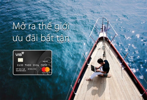 VIB ra mắt thẻ tín dụng VIB World MasterCard với hạn mức lên đến 1,2 tỷ đồng