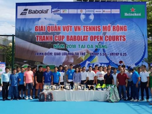 Giải tennis mở rộng tranh cúp Babolat open Court 2018 thành công tốt đẹp
