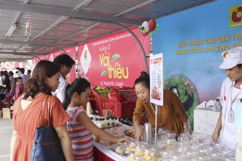 Big C Việt Nam tạo giá trị thương hiệu cho trái vải thiều Lục Ngạn