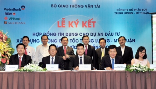 Các NH đầu tư hơn 6.800 tỷ đồng cho Dự án cao tốc Trung Lương - Mỹ Thuận - Cần Thơ