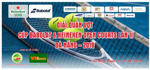 Hơn 200 vận động viên tham gia Giải Quần vợt tranh cúp Babolat & Heineken open Court 2019