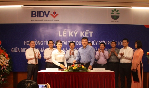 BIDV tài trợ vốn cho Dự án Thủy điện Phúc Long