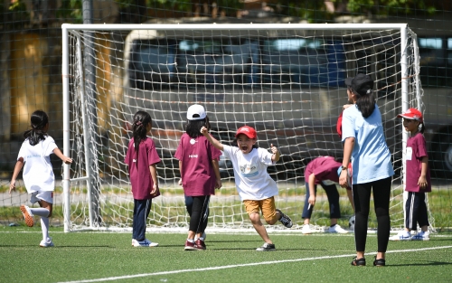 SHB và Manchester City tổ chức ngày hội bóng đá cho các em nhỏ làng SOS