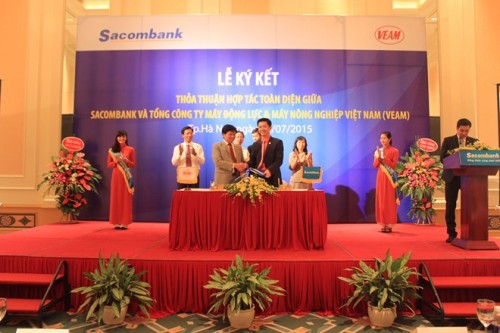 Sacombank hợp tác với VEAM