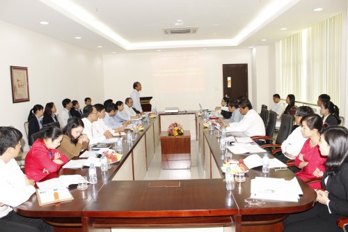 Tây Ninh sơ kết hoạt động Khối Thi đua Ngân hàng 6 tháng đầu năm 2015