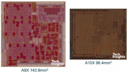 A10X trên iPad Pro là vi xử lý 10nm đầu tiên của Apple