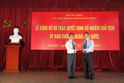Ông Trần Văn Dũng được bổ nhiệm Chủ tịch Ủy ban Chứng khoán Nhà nước
