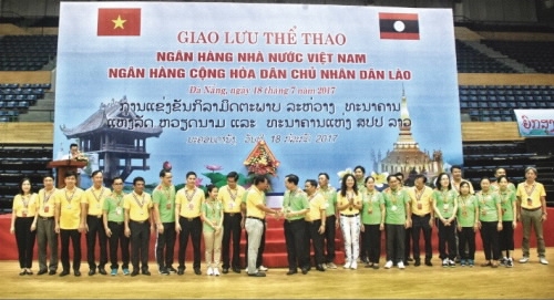 Khai mạc Chương trình giao lưu thể thao giữa NHNN Việt Nam và NH CHDCND Lào
