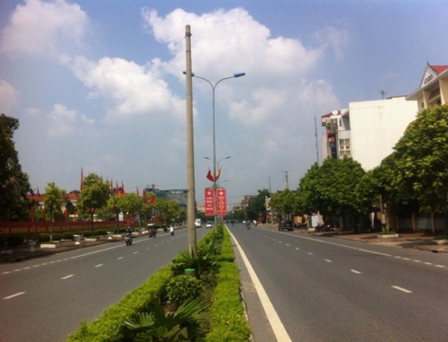 Duyệt chỉ giới đường đỏ đường trục trung tâm hành chính huyện Thạch Thất