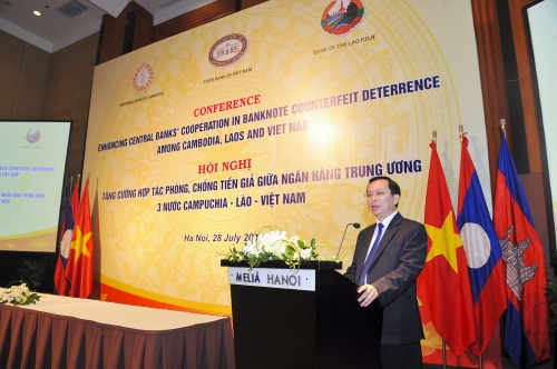 NHTW Campuchia - Lào - Việt Nam tăng cường hợp tác phòng, chống tiền giả