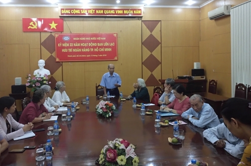 Cán bộ hưu trí Ngân hàng họp mặt tại TP.Hồ Chí Minh